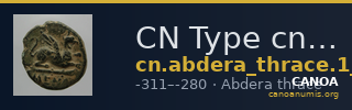 CN Type cn.abdera_thrace.1_ed.297 — CANOA