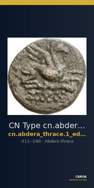 CN Type cn.abdera_thrace.1_ed.300 — CANOA
