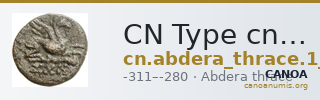 CN Type cn.abdera_thrace.1_ed.300 — CANOA