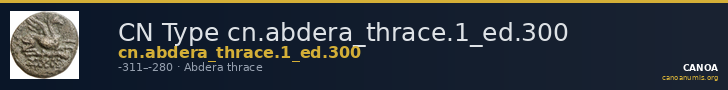 CN Type cn.abdera_thrace.1_ed.300 — CANOA