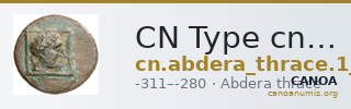 CN Type cn.abdera_thrace.1_ed.302 — CANOA