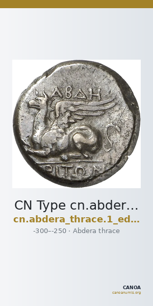 CN Type cn.abdera_thrace.1_ed.303 — CANOA