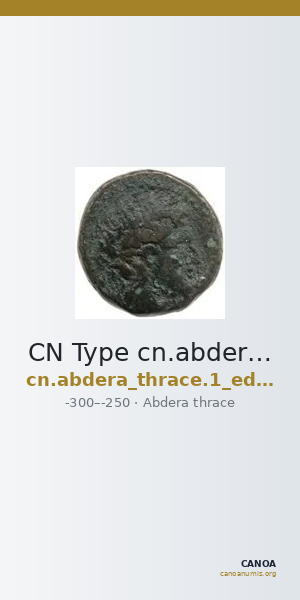 CN Type cn.abdera_thrace.1_ed.305 — CANOA
