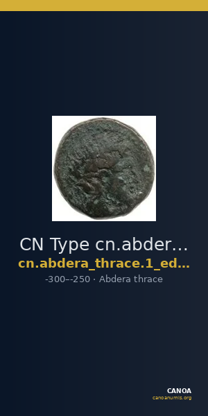 CN Type cn.abdera_thrace.1_ed.305 — CANOA