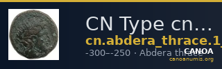 CN Type cn.abdera_thrace.1_ed.305 — CANOA