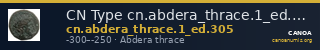CN Type cn.abdera_thrace.1_ed.305 — CANOA