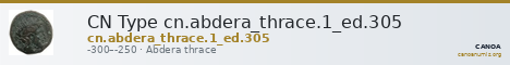 CN Type cn.abdera_thrace.1_ed.305 — CANOA