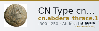 CN Type cn.abdera_thrace.1_ed.306 — CANOA