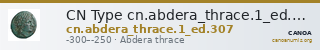 CN Type cn.abdera_thrace.1_ed.307 — CANOA