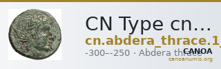 CN Type cn.abdera_thrace.1_ed.313 — CANOA