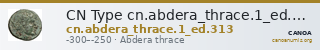 CN Type cn.abdera_thrace.1_ed.313 — CANOA