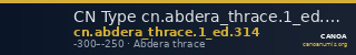 CN Type cn.abdera_thrace.1_ed.314 — CANOA