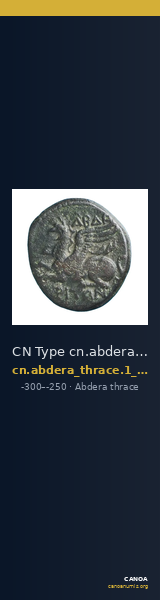 CN Type cn.abdera_thrace.1_ed.316 — CANOA