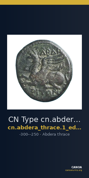 CN Type cn.abdera_thrace.1_ed.316 — CANOA