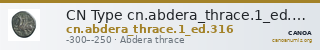 CN Type cn.abdera_thrace.1_ed.316 — CANOA