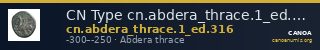 CN Type cn.abdera_thrace.1_ed.316 — CANOA