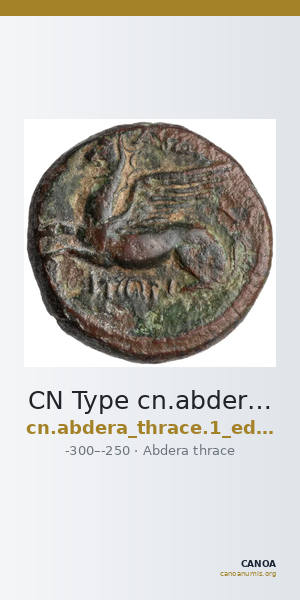 CN Type cn.abdera_thrace.1_ed.317 — CANOA
