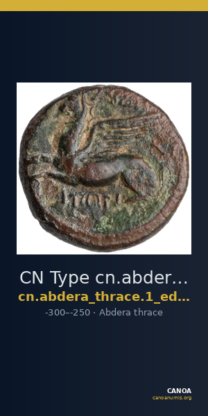 CN Type cn.abdera_thrace.1_ed.317 — CANOA