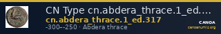 CN Type cn.abdera_thrace.1_ed.317 — CANOA