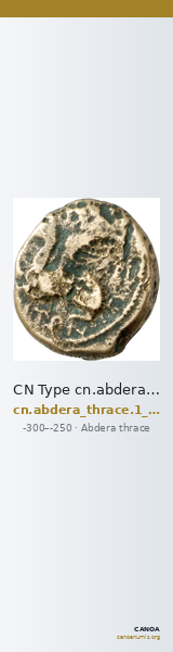 CN Type cn.abdera_thrace.1_ed.318 — CANOA