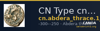 CN Type cn.abdera_thrace.1_ed.318 — CANOA