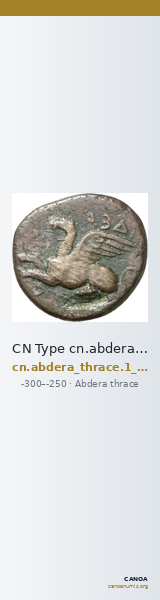 CN Type cn.abdera_thrace.1_ed.319 — CANOA