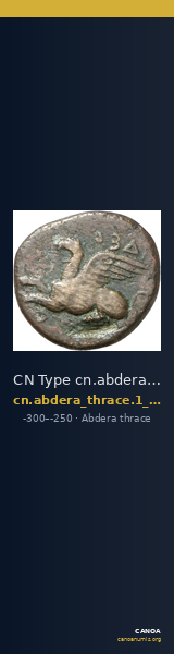 CN Type cn.abdera_thrace.1_ed.319 — CANOA
