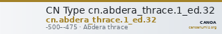 CN Type cn.abdera_thrace.1_ed.32 — CANOA