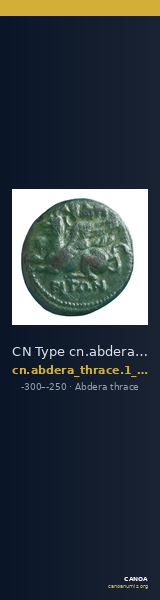 CN Type cn.abdera_thrace.1_ed.321 — CANOA