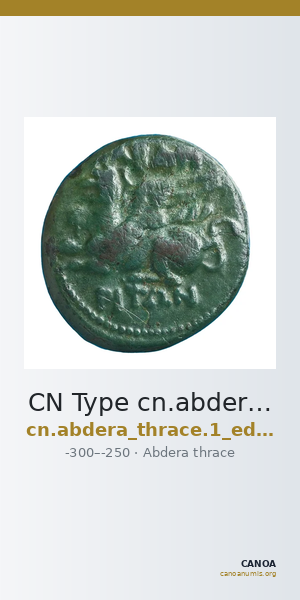 CN Type cn.abdera_thrace.1_ed.321 — CANOA