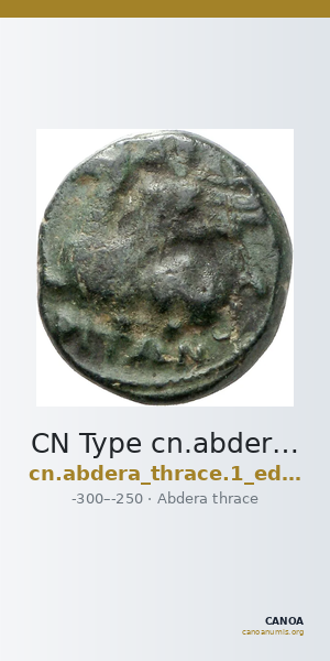 CN Type cn.abdera_thrace.1_ed.323 — CANOA