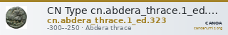 CN Type cn.abdera_thrace.1_ed.323 — CANOA