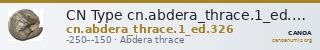 CN Type cn.abdera_thrace.1_ed.326 — CANOA