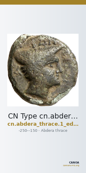CN Type cn.abdera_thrace.1_ed.327 — CANOA