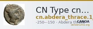 CN Type cn.abdera_thrace.1_ed.327 — CANOA