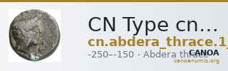 CN Type cn.abdera_thrace.1_ed.328 — CANOA