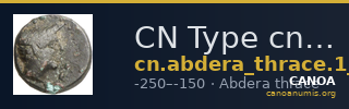CN Type cn.abdera_thrace.1_ed.328 — CANOA
