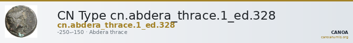 CN Type cn.abdera_thrace.1_ed.328 — CANOA