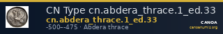 CN Type cn.abdera_thrace.1_ed.33 — CANOA