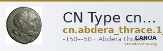 CN Type cn.abdera_thrace.1_ed.333 — CANOA