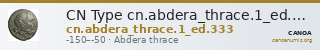CN Type cn.abdera_thrace.1_ed.333 — CANOA