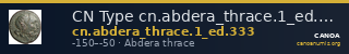 CN Type cn.abdera_thrace.1_ed.333 — CANOA