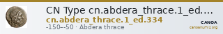 CN Type cn.abdera_thrace.1_ed.334 — CANOA