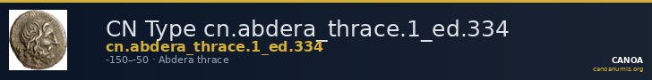 CN Type cn.abdera_thrace.1_ed.334 — CANOA