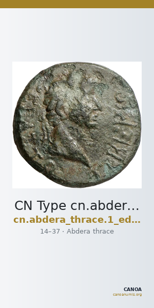 CN Type cn.abdera_thrace.1_ed.335 — CANOA