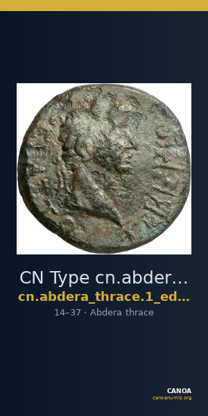 CN Type cn.abdera_thrace.1_ed.335 — CANOA