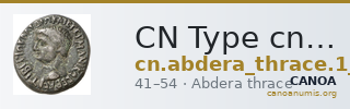 CN Type cn.abdera_thrace.1_ed.336 — CANOA