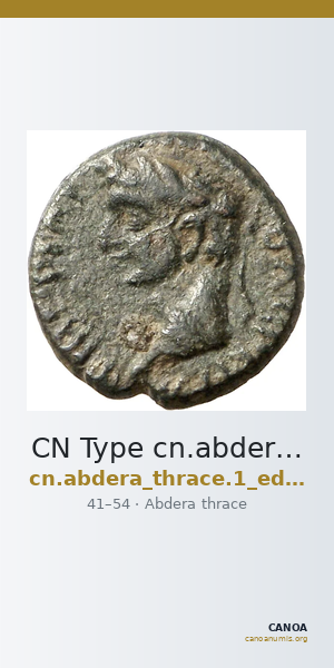 CN Type cn.abdera_thrace.1_ed.337 — CANOA