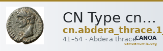 CN Type cn.abdera_thrace.1_ed.337 — CANOA