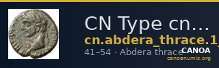 CN Type cn.abdera_thrace.1_ed.337 — CANOA